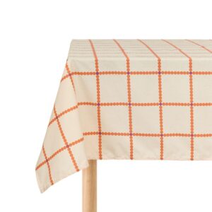 NAPPE LARGE RED GRID 150X250 CM