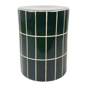 BOUT DE CANAPE KAROZ VERT SAPIN