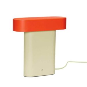LAMPE DE TABLE SLEEK VERTE/ROUGE