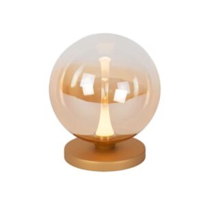 LAMPE DE TABLE GISELA AMBRE