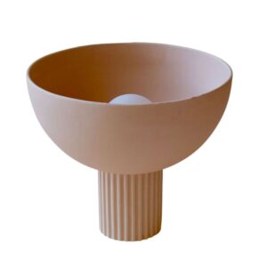 LAMPE CÉRAMIQUE POUDRÉ MAT COUPO