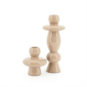 BOUGEOIRS BAROLO METAL OLD PINK SET DE 2