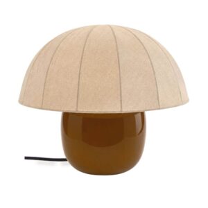 LAMPE CHAMPI MARRON GRAND MODELE