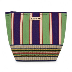 POCHETTE EN NYLON RECYCLÉ BAYADÈRES 1