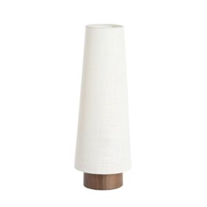 LAMPE DE TABLE HOWIE BRUN FONCÉ ET CRÈME