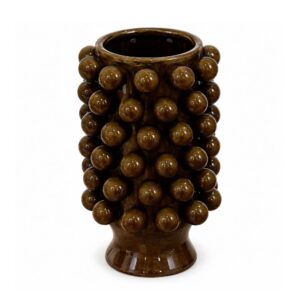VASE CÉRAMIQUE GRAPPA CHÂTAIGNE