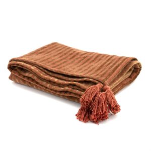 PLAID SIRUN TERRACOTTA 170x130CM