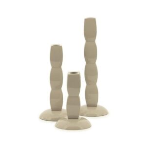 BOUGEOIRS TAUPE PRINZ SET DE 3