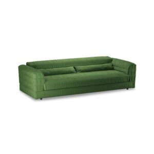 CANAPÉ 4 PLACES VELOURS ROYAL VERT