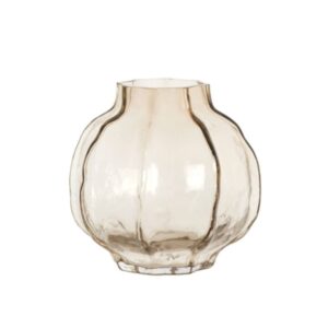 VASE TEJEDA Ø27X26 CM MARRON CLAIR