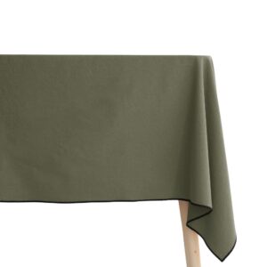 NAPPE HONO RECTANGULAIRE 160X250CM VERT MOUSSE